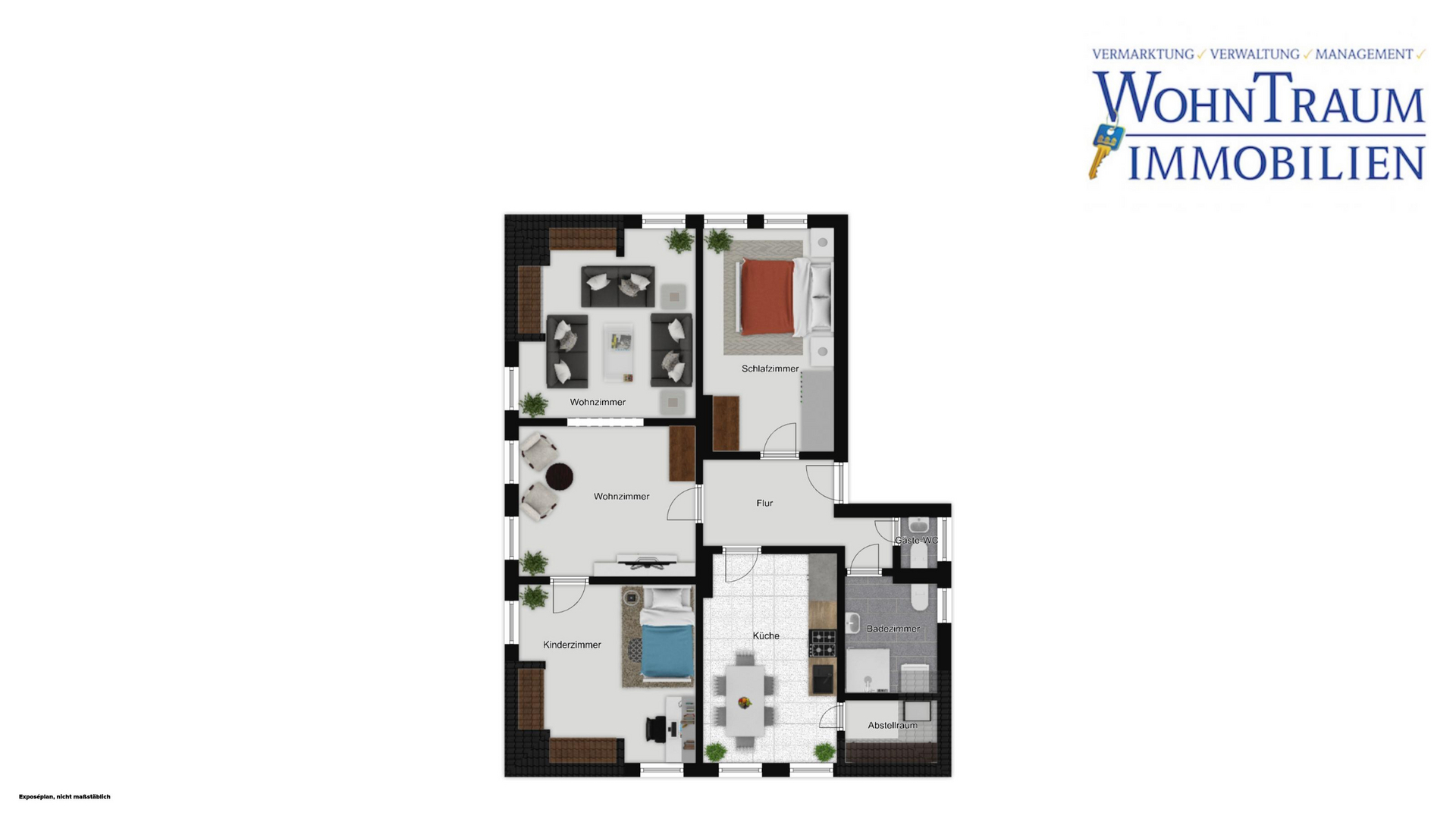 3,5 Zimmer – zum Einzug bereit, 34369 Hofgeismar, Dachgeschosswohnung